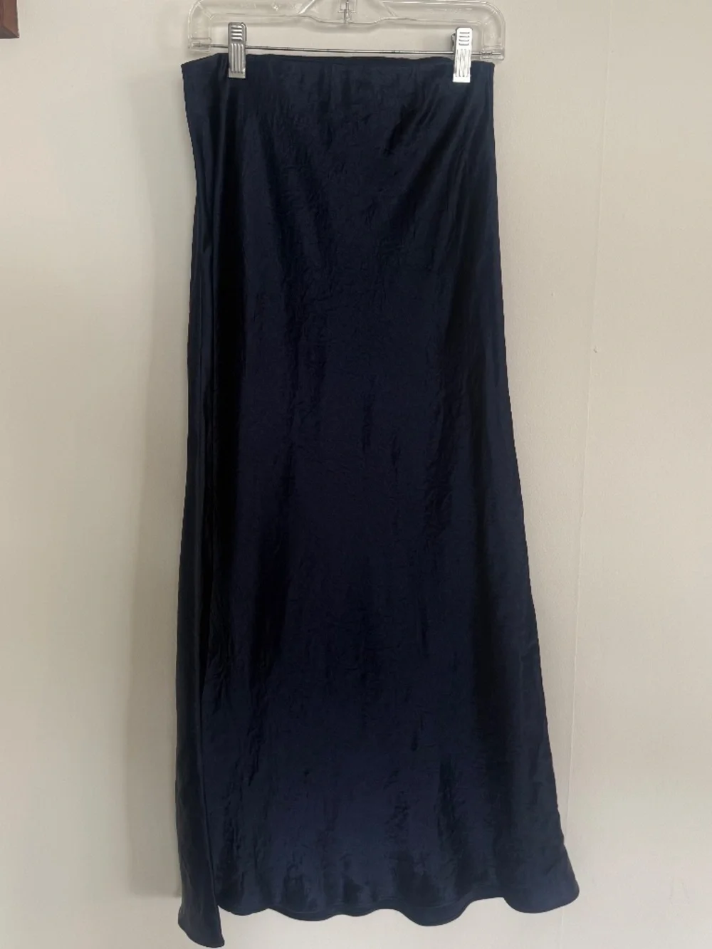 Baboon Aritzia Silk Slip Navy Skirt - Picture 4 of 5